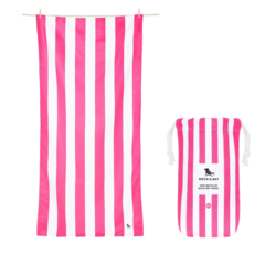 ECO DOCK & THE BAY QUICK DRYING TOWEL PINK