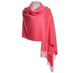 CASHMERE MIX PASHMINA CORAL - SOLD OUT