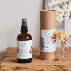 ECO LAVENDER AND ROSE GERANIUM PILLOW SPRAY - SOLD OUT