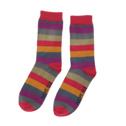 BAMBOO SOCK THICK STRIPE - SOLD OUT
