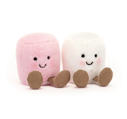 JELLYCAT AMUSEABLE PINK AND WHITE MARSHMELLOWS.  SOLD OUT
