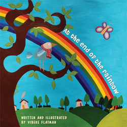 AT THE END OF THE RAINBOW BOOK by VIBEKE FLATMAN