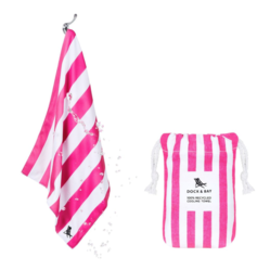 ECO DOCK & THE BAY COOLING TOWEL PINK