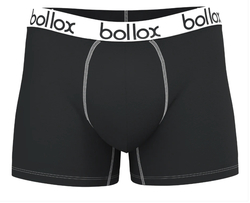 NEW IMPROVED FIT BOLLOX BLACK WITH WHITE TRIM