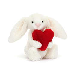 JELLYCAT BASHFUL RED LOVE HEART BUNNY - SOLD OUT