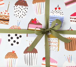 CUPCAKE WRAPPING PAPER
