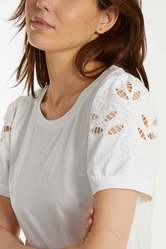 CAIRO EMBROIDERED SLEEVE T SHIRT - COMING SOON
