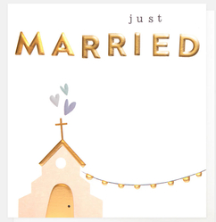 JUST MARRIED CHURCH